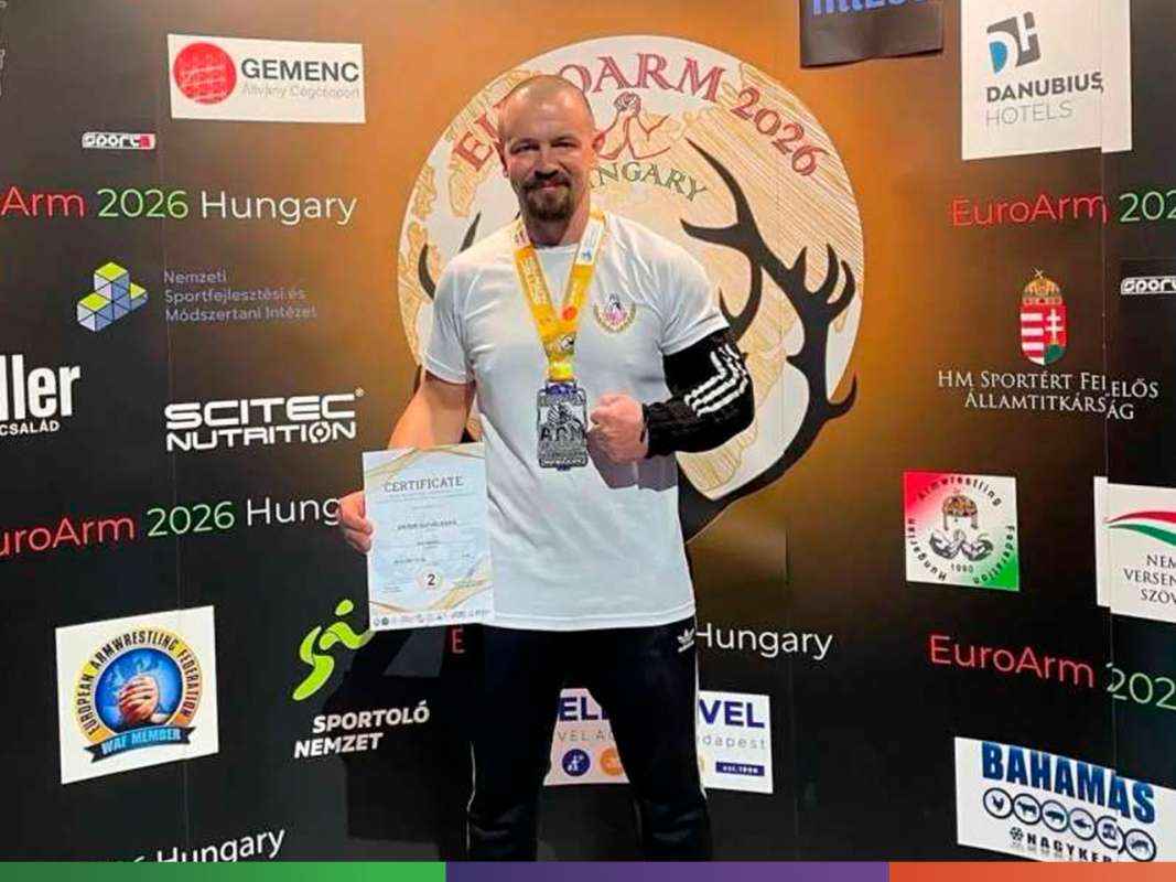 Триумф на чемпионате Европы по армрестлингу